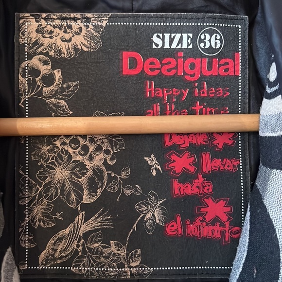 Desigual Hooded Coat - read description - Picture 3 of 7